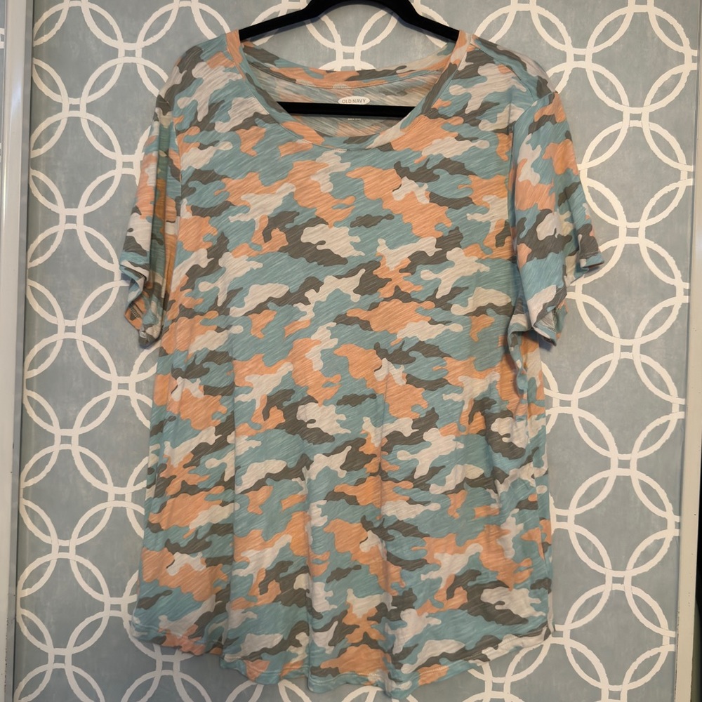 Camo shirt Old Navy tall